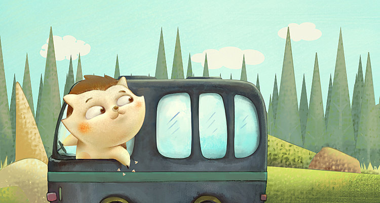 刺儿头的日常（图ZMTE2NTU1NDA0） - 网络表情 - 站酷设计师凌萱君原创素材 - 站酷ZCOOL