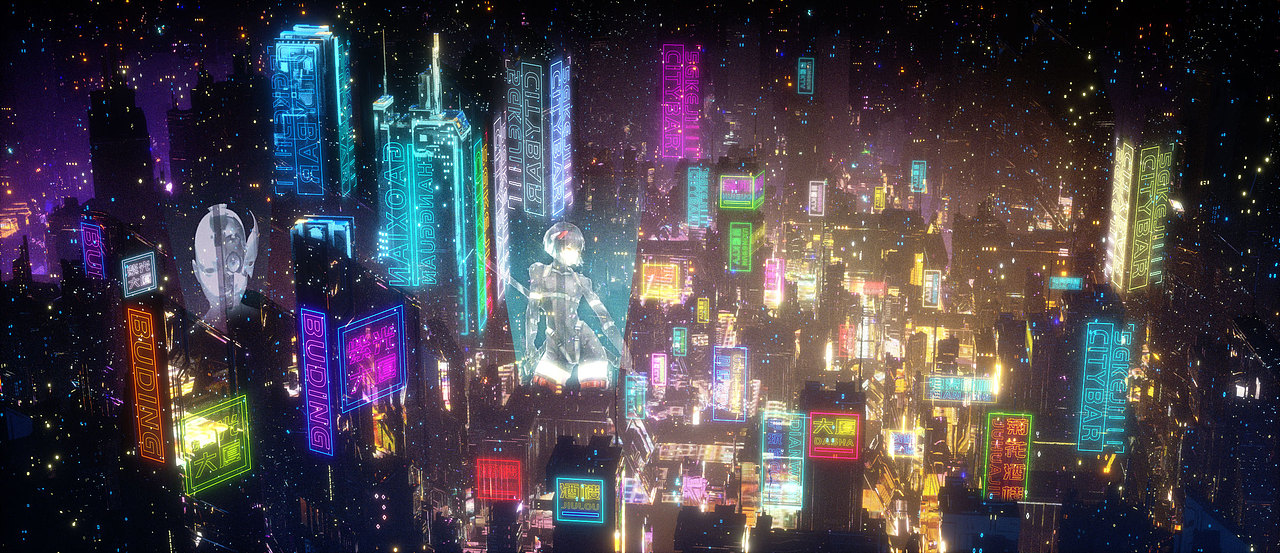 赛博朋克练习作品