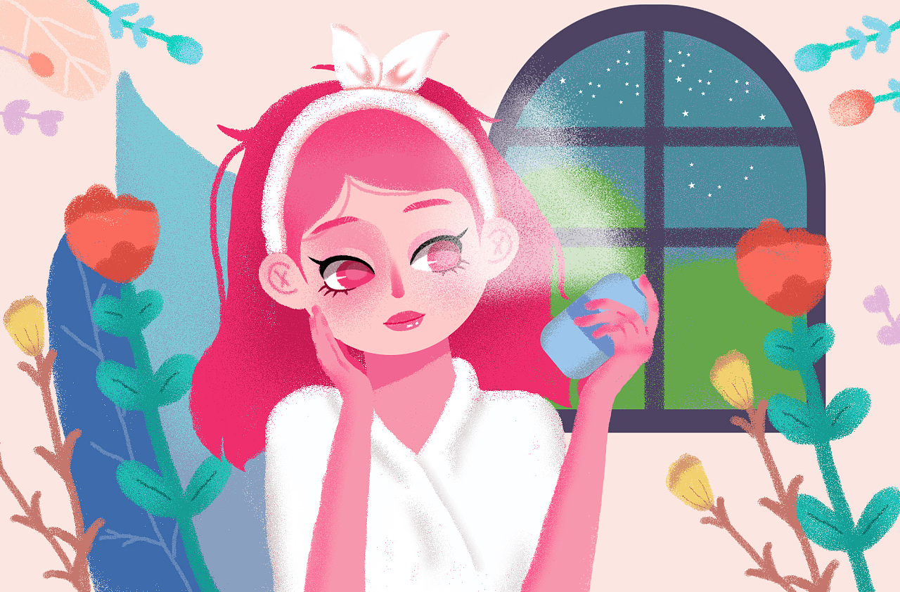 手绘板插画练习作品