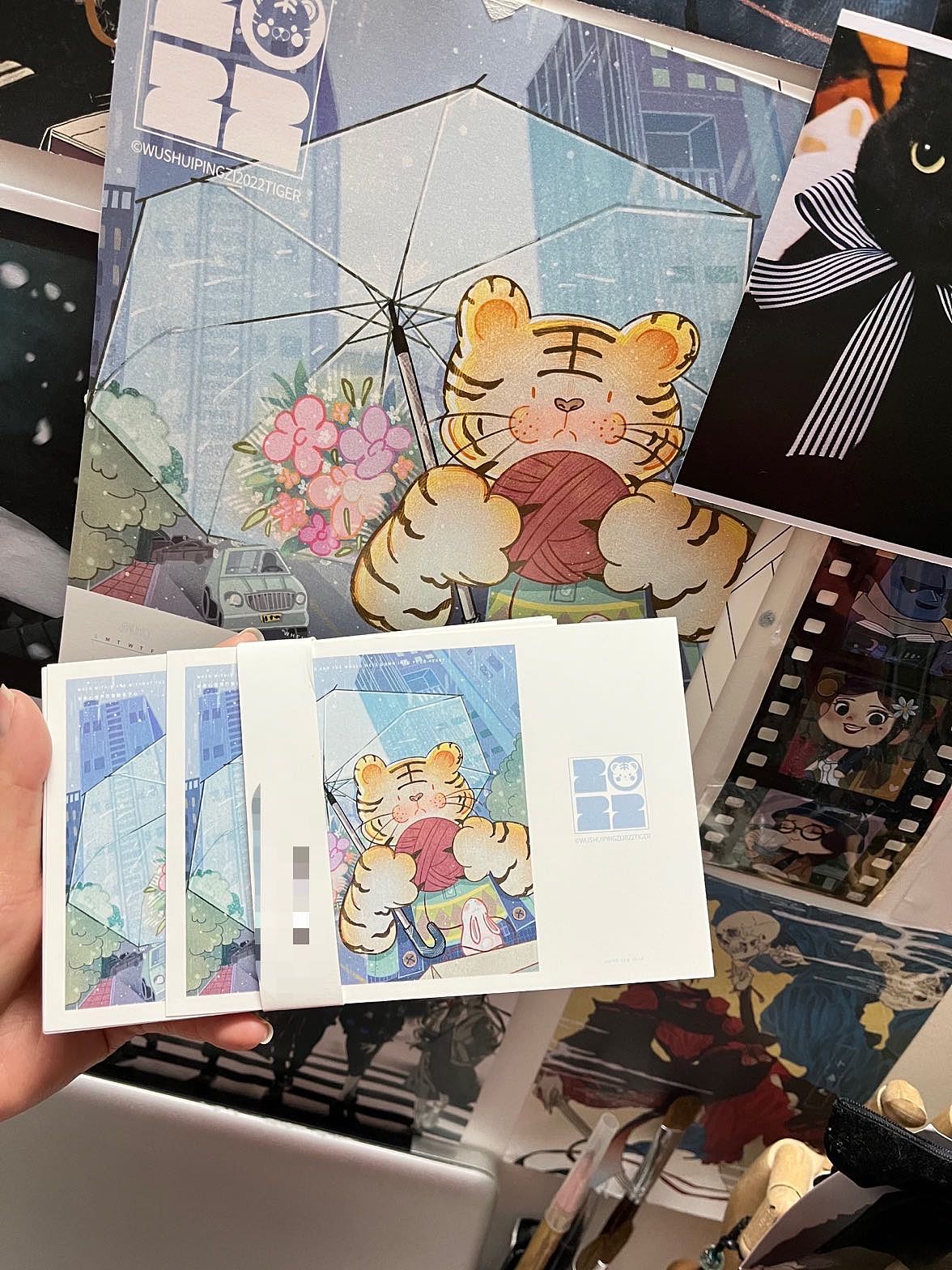 插画 | 虎,是温柔的大猫啊(图ZMjg2NzE5ODU2) - 艺术插画 - 站酷设计师碎片收容所原创素材 - 站酷ZCOOL