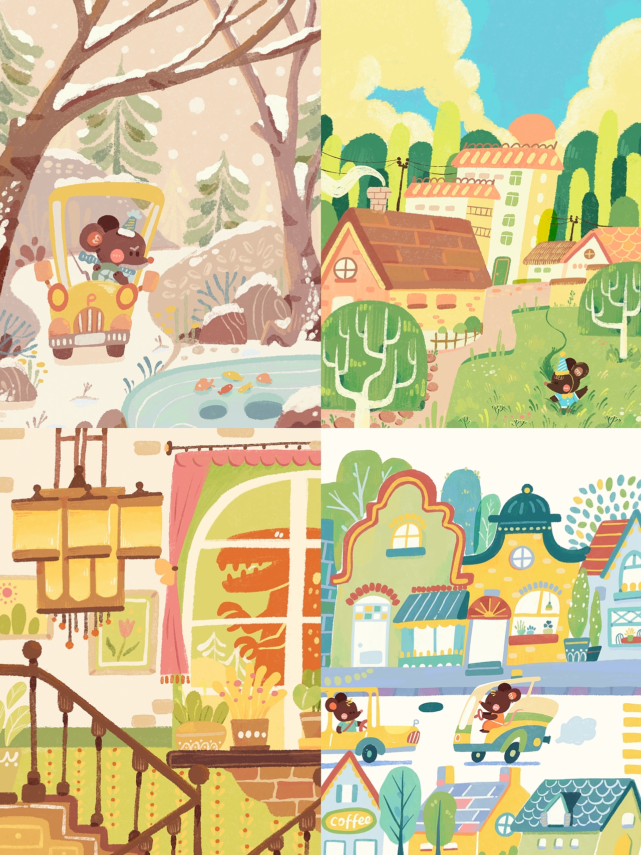 照片转插画练习17-32合集（图ZMzYxMzAzMzEy） - 创作习作 - 站酷设计师DP大潘原创素材 - 站酷ZCOOL