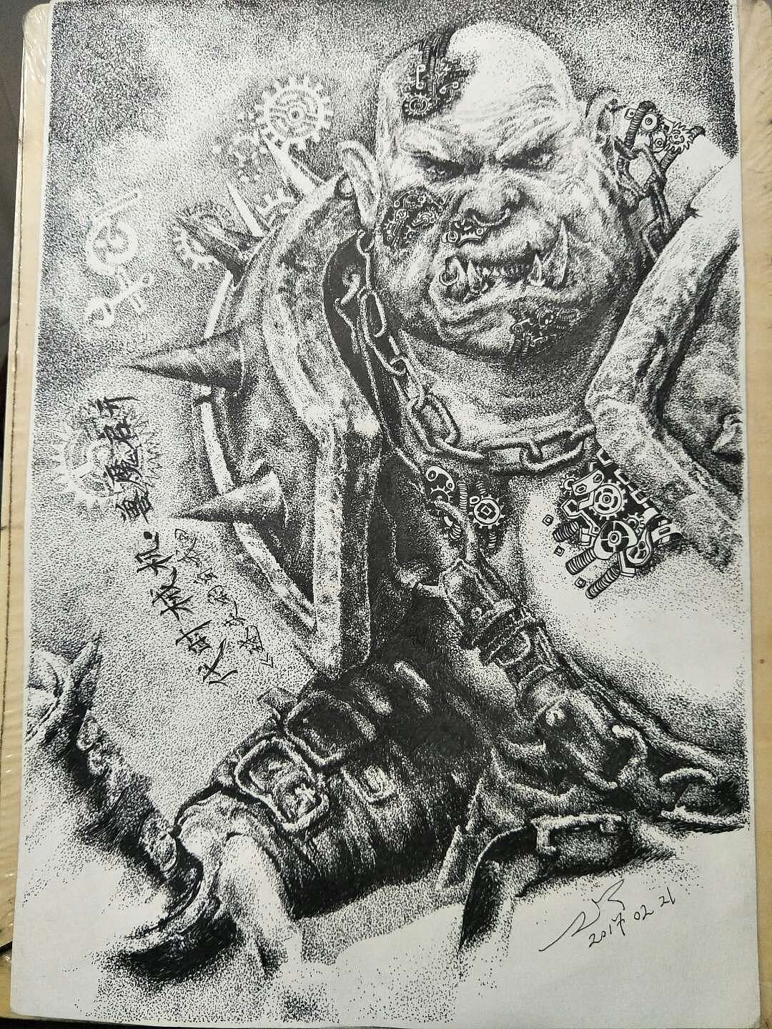 绘画者ZY 手绘党的日常