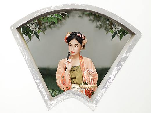 汉服 |《池上纳凉》