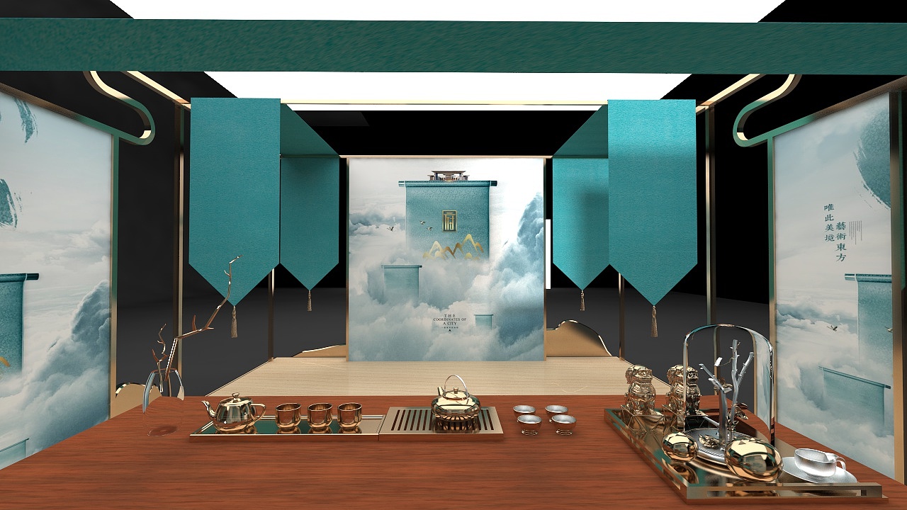 展位一个 很贵!:)