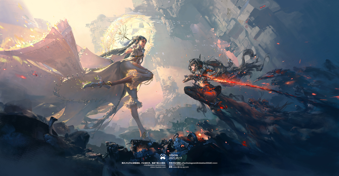 超好看的插画壁纸 通通拿来！