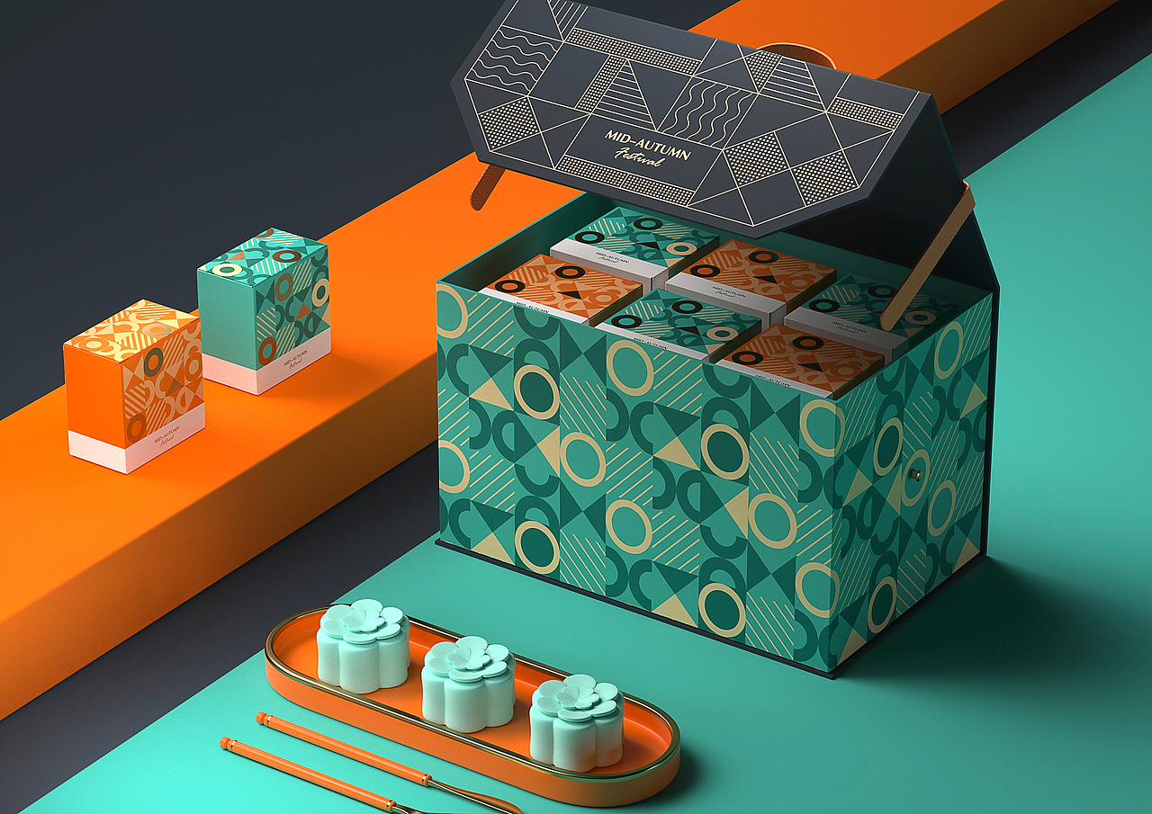 翻盖中秋礼盒（图ZMjg0NjYyMjcy） - 包装 - 站酷设计师NEERU灵睿原创素材 - 站酷ZCOOL
