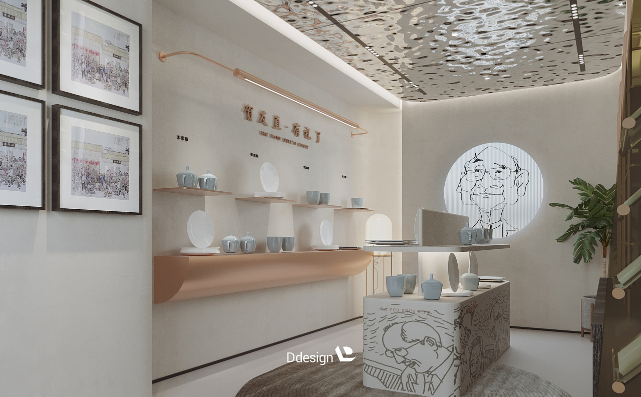 贺友直文创纪念馆|空间|展陈设计|ldesign李超 - 原创作品 - 站酷