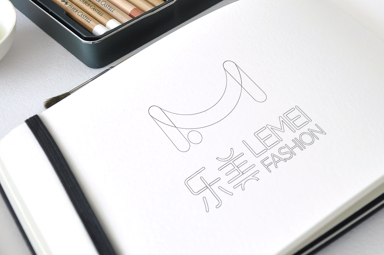 正本设计|乐美服饰 品牌logo设计