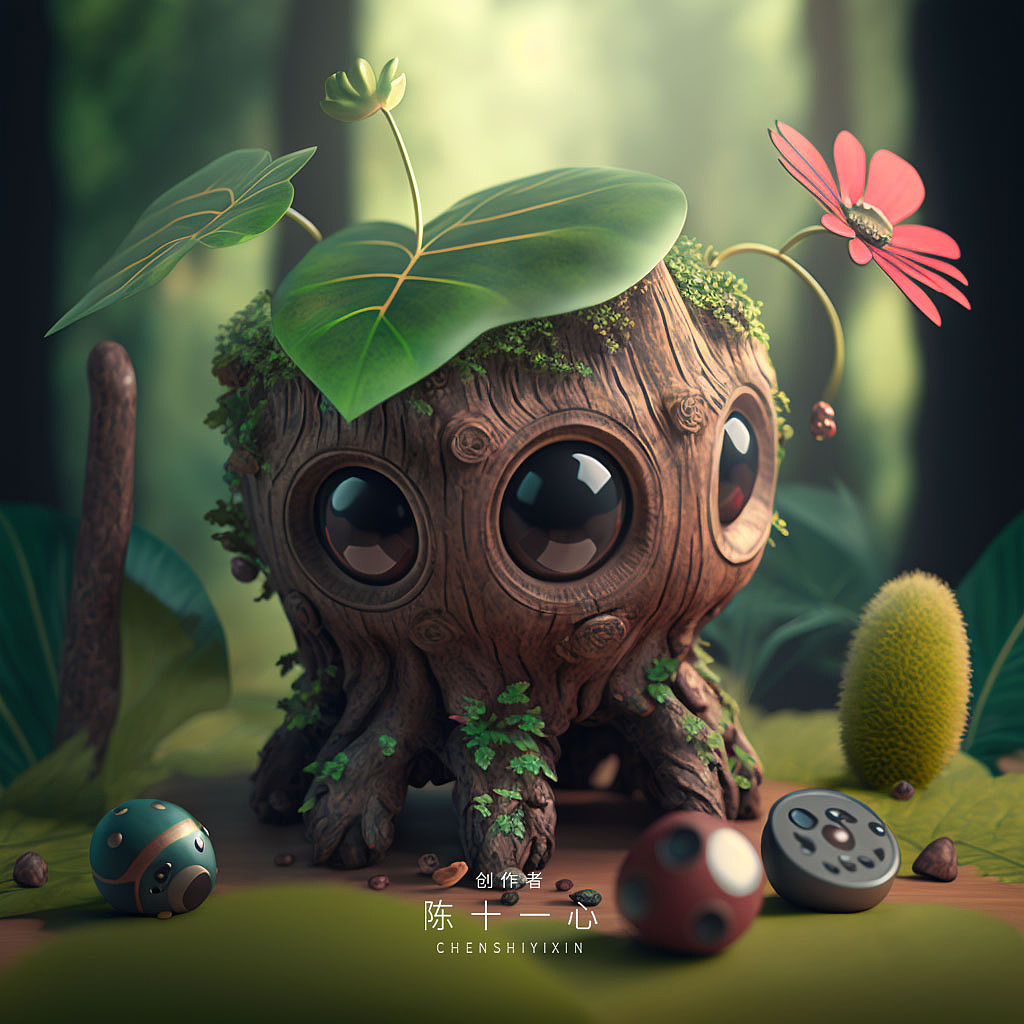 【Midjourney】可可爱爱,但奇奇怪怪!