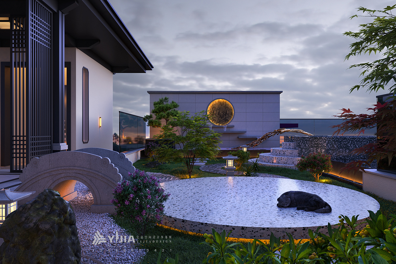 雅居乐流溪别院屋顶花园|空间|景观设计|宜嘉空间设计杨辅 - 原创作品