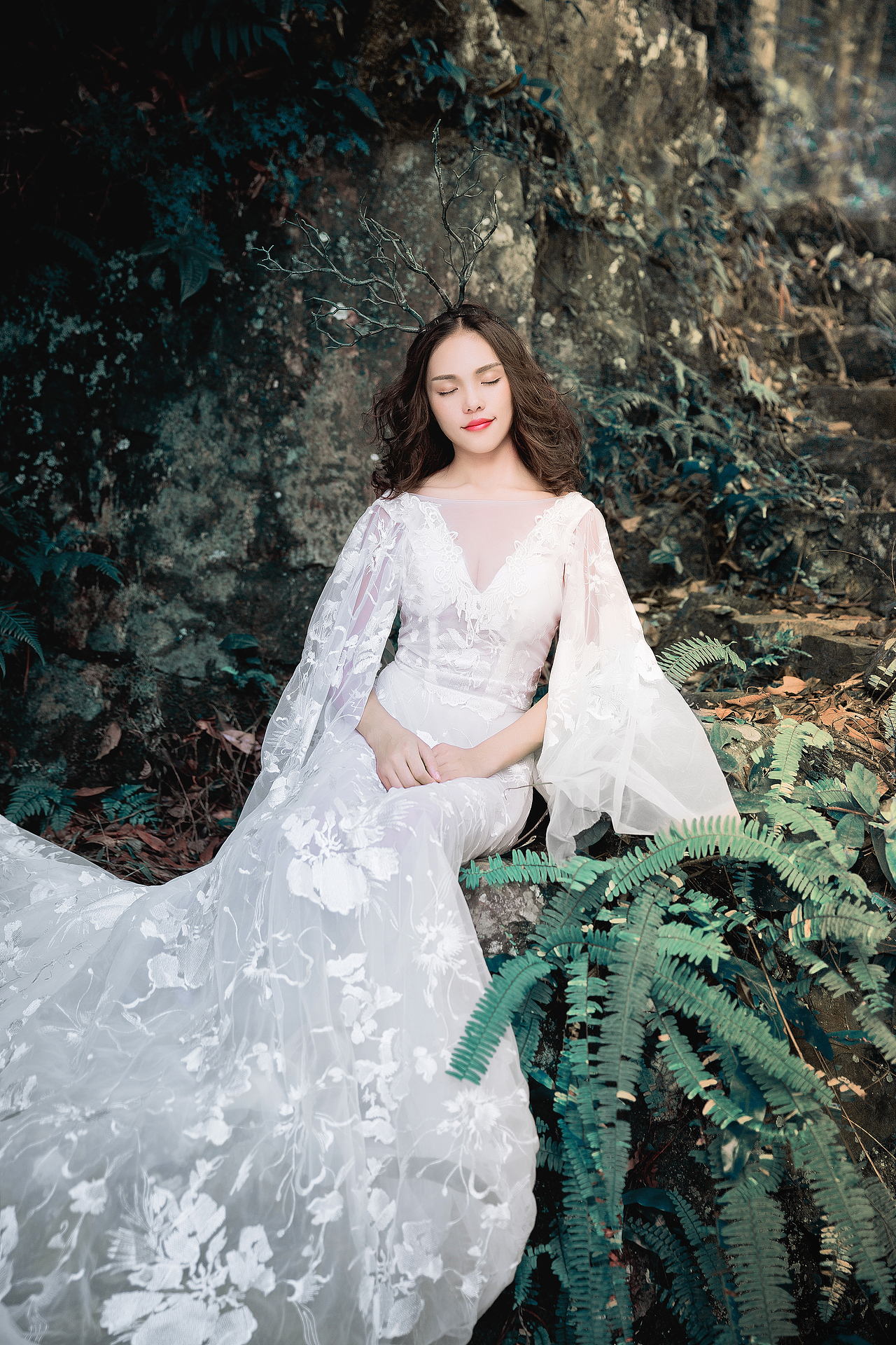 森系外景个人写真