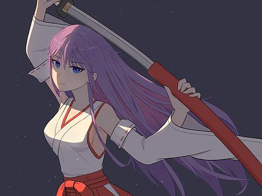 舞剑巫女