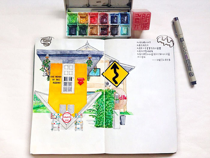 【This is Thailand】泰国手绘游记插画(图ZNDg3NDcyMTY=) - 商业插画 - 站酷设计师阗真原创素材 - 站酷ZCOOL