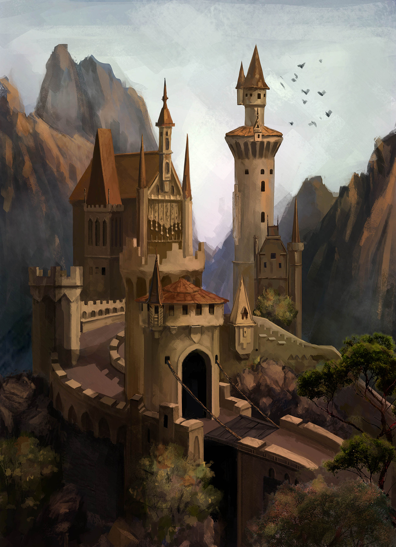 近期在家画着玩的