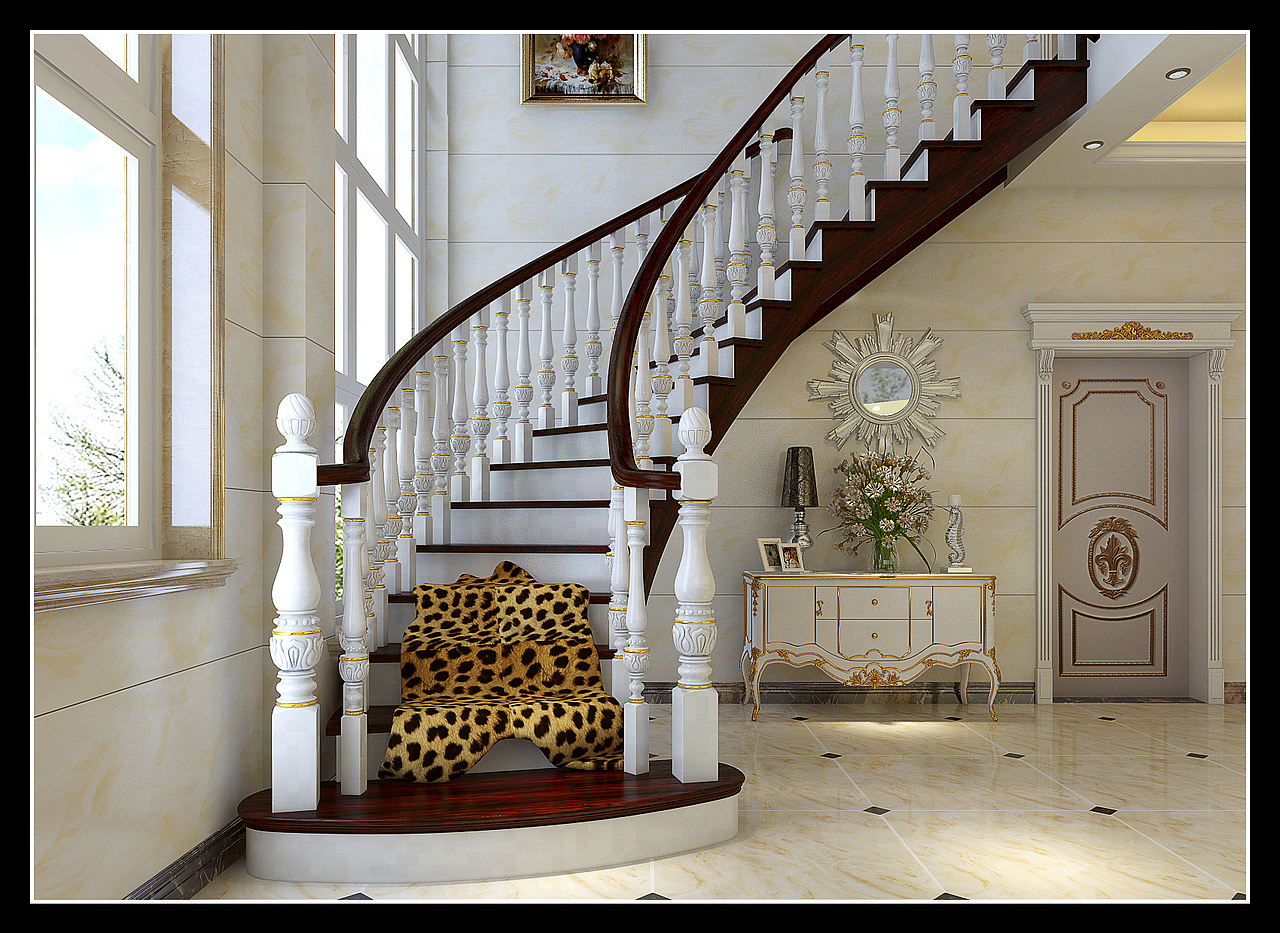 复式别墅楼梯楼梯方案