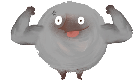 流感大作战H5——细胞卡通形象形象设计GIF（图ZMTU0NTUxMjYw） - 概念设定 - 站酷设计师肉松陀陀原创素材 - 站酷ZCOOL