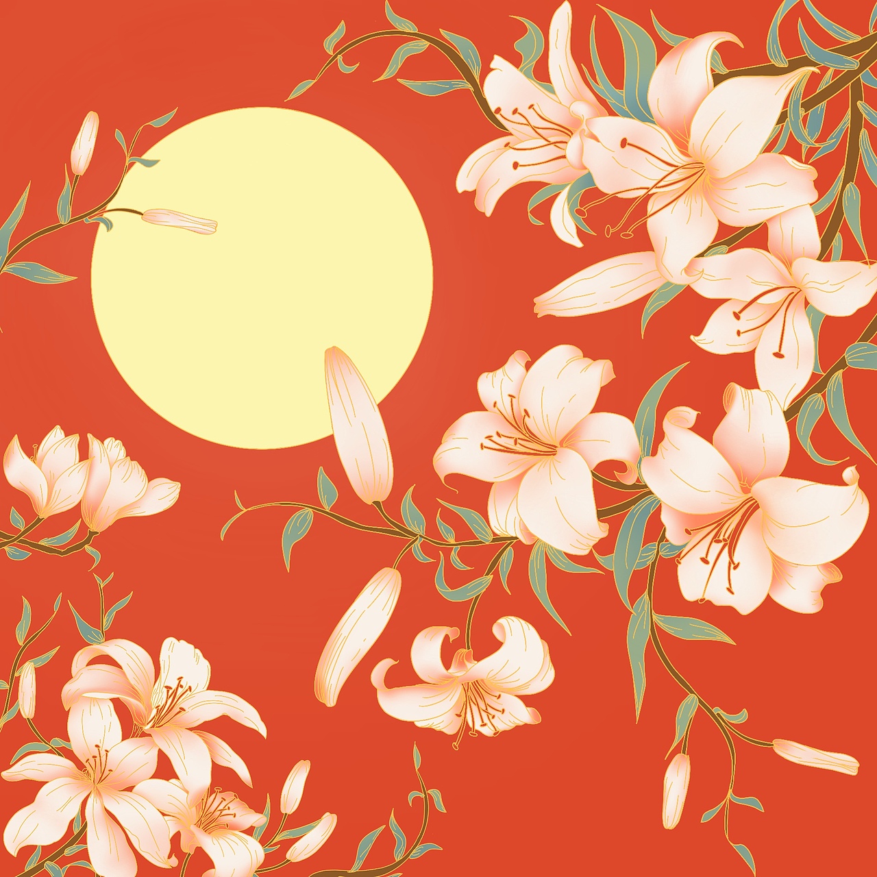 花卉（图ZMjYyMDY3NjI0） - 创作习作 - 站酷设计师里予设计_Nn原创素材 - 站酷ZCOOL