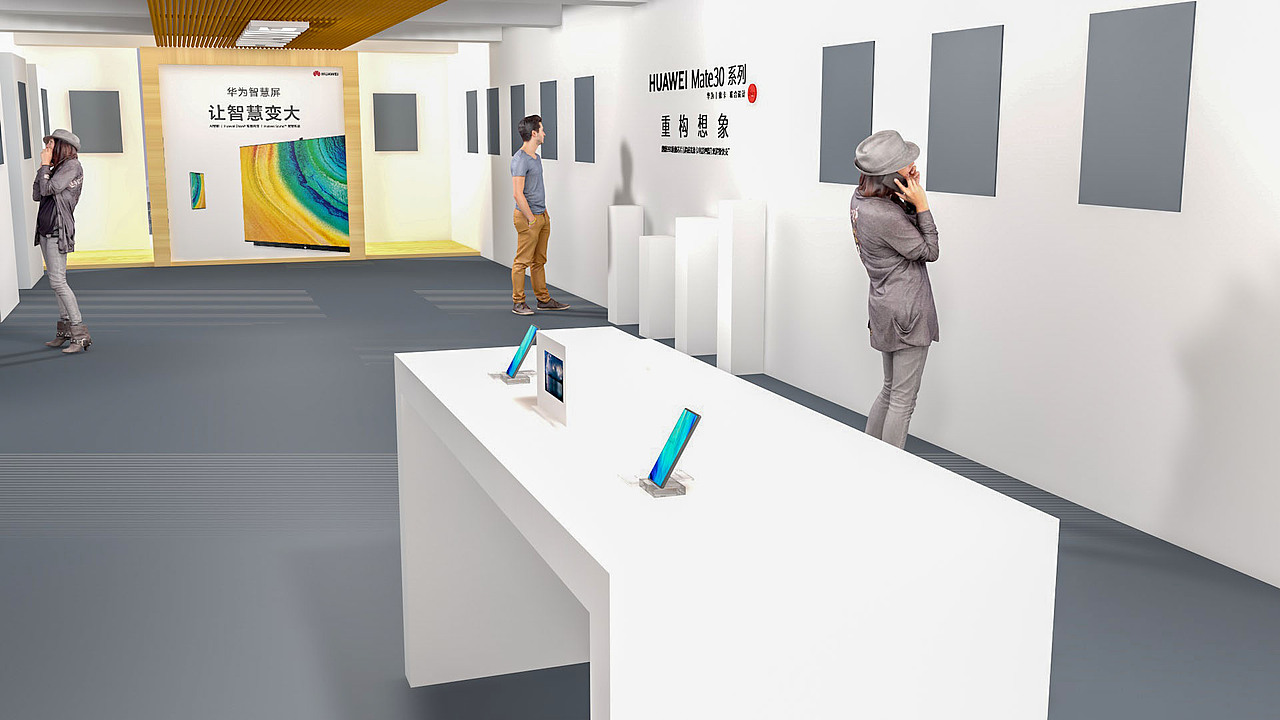 2019平遥国际摄影大赛华为Mate30展厅（图ZMTc4NDEyMDYw） - 展陈设计 - 站酷设计师逐甪原创素材 - 站酷ZCOOL