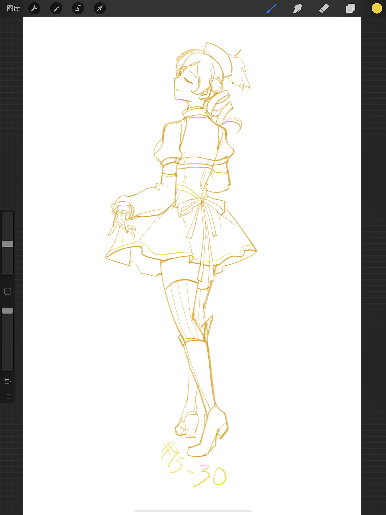 #速写60天挑战赛# day50@速写班长