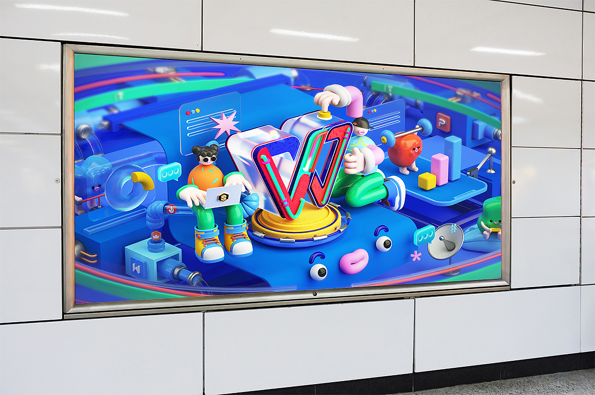 WPS创意点亮办公美学（图ZMjY4NjUwMjI4） - 图案 - 站酷设计师皮卡的杂货店原创素材 - 站酷ZCOOL