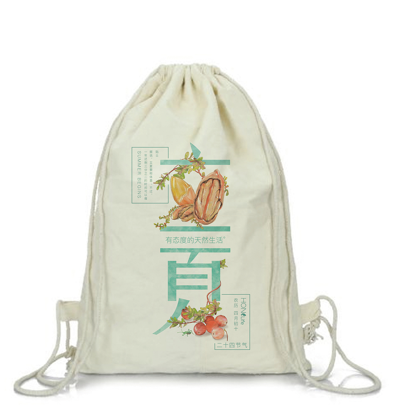 24节气(不知道是字体还是插画的设计)