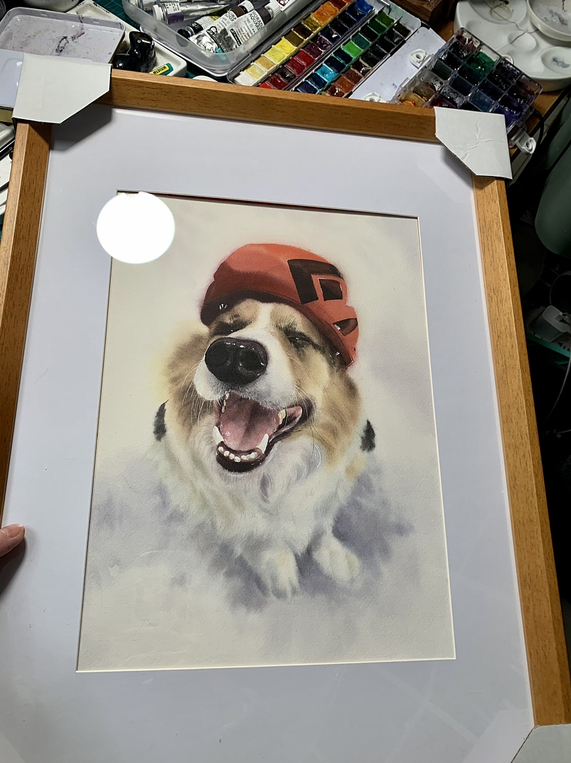 No.431宠物水彩定制（图ZMzI5NDQzNzQ4） - 绘画 - 站酷设计师HappyLuckyMoney原创素材 - 站酷ZCOOL