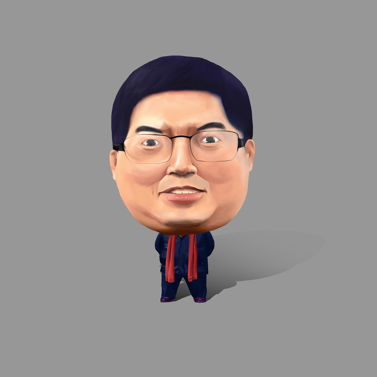 其实是自己线稿菜,哈哈