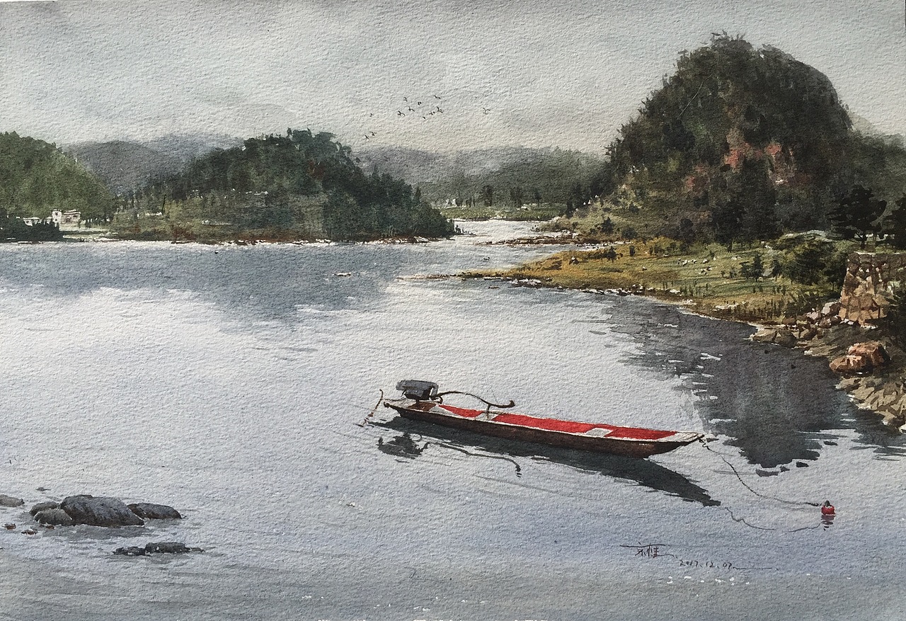 小幅风景（图ZMTAyNTE3NTEy） - 绘画 - 站酷设计师吴子默原创素材 - 站酷ZCOOL