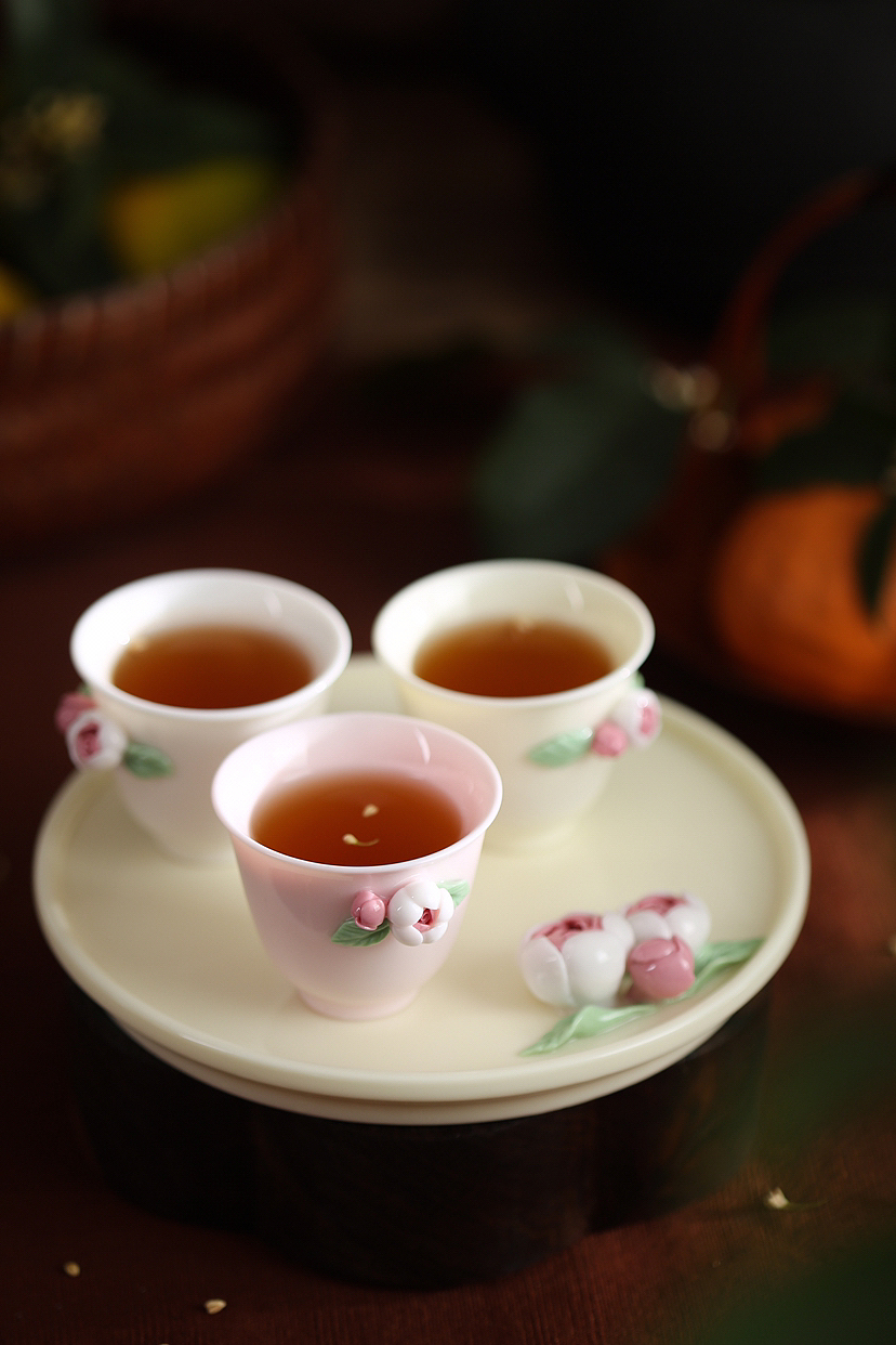 海棠花女神茶具1