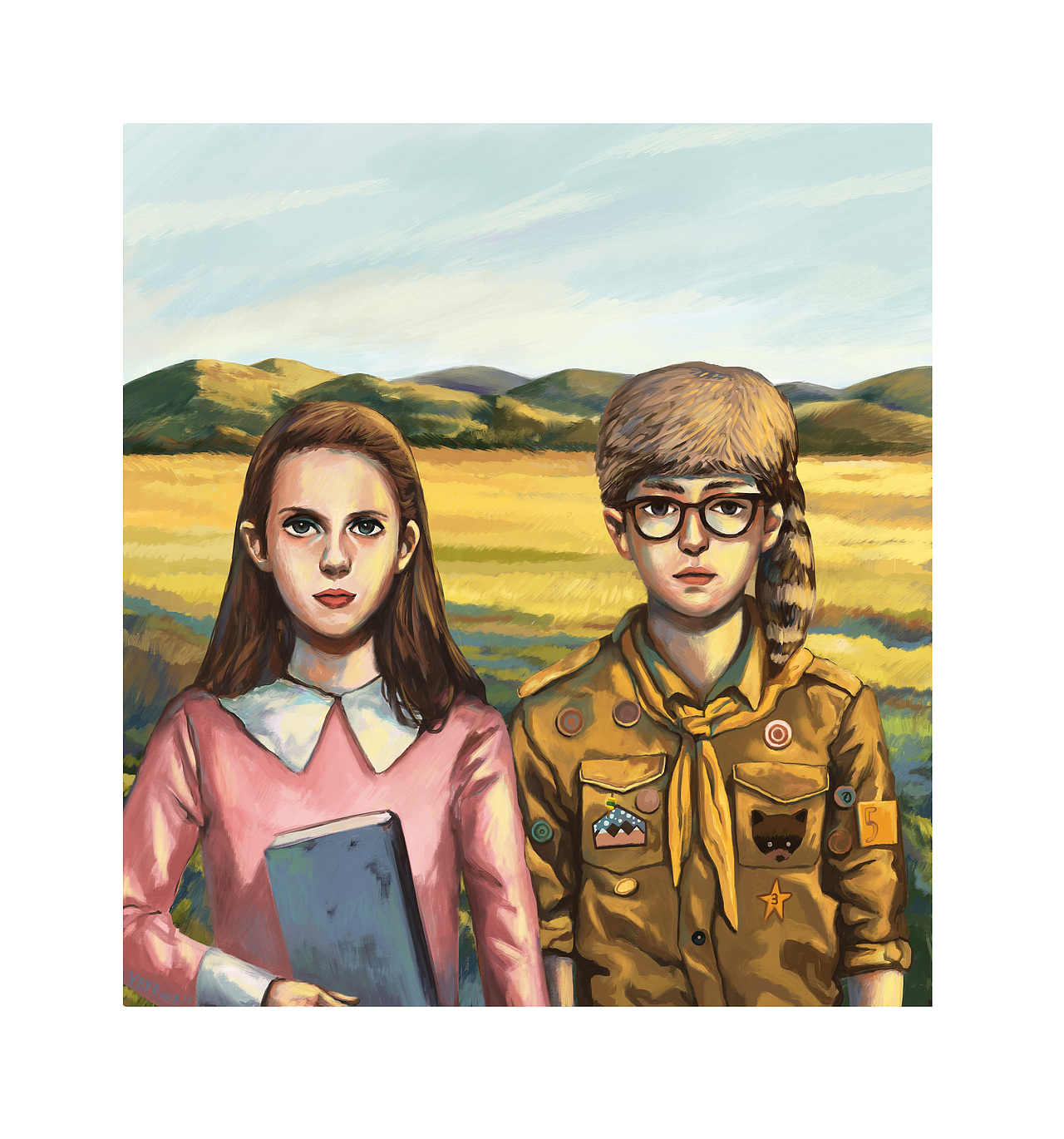 一些基于电影的习作（图ZOTI4ODA5NDg=） - 艺术插画 - 站酷设计师Midnightpills原创素材 - 站酷ZCOOL