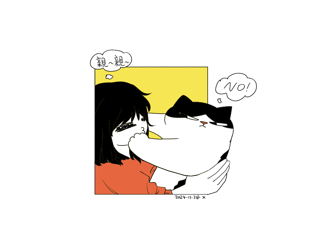 猫咪日常|每日一画第二十一弹