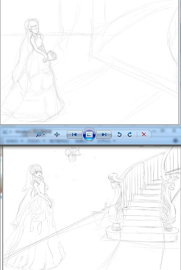 最初的想法草图,然后逐渐完善。思路更加清晰。