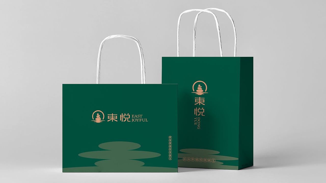 东悦健康养生品牌标志设计