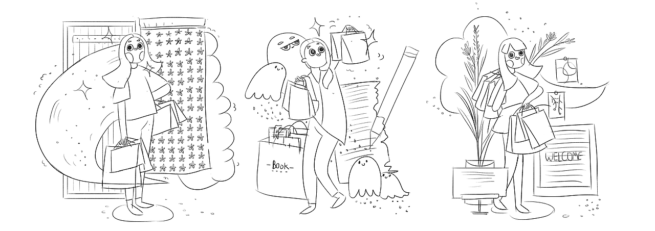 【宝藏】人物线稿笔记