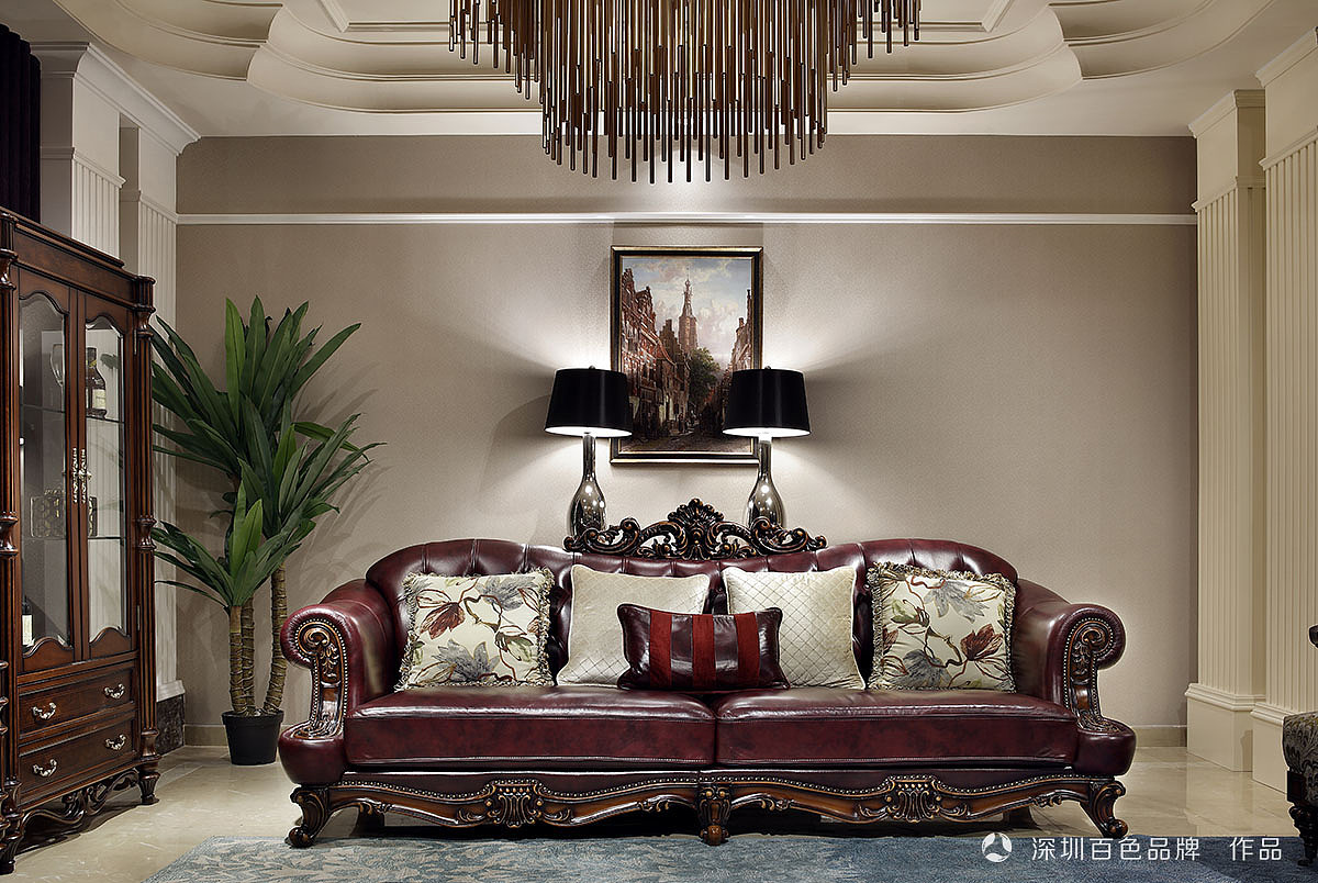 美式经典家具摄影-豪森（沙发/床/椅子/桌子/柜子）