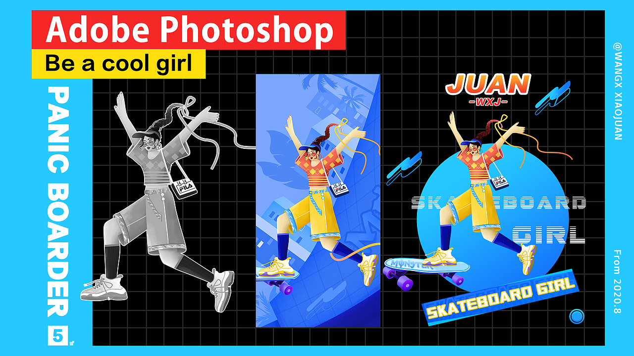 2020人物插画合集（图ZMjQzNjQxNDMy） - 商业插画 - 站酷设计师xiaojuan娟原创素材 - 站酷ZCOOL