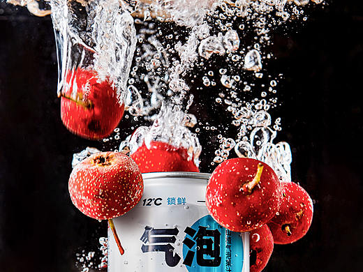 气泡工厂饮料汽水拍摄