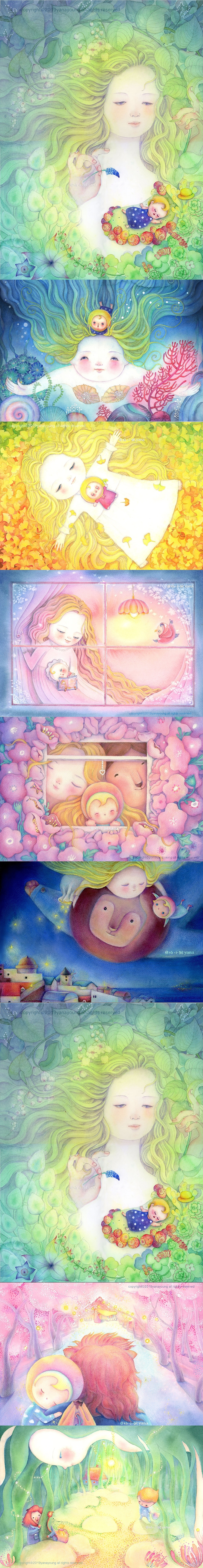 omg2019年個人總結（圖ZMTkxMjcwNDY0） - 繪本 - 站酷設計師楊小粥原創(chuàng)素材 - 站酷ZCOOL