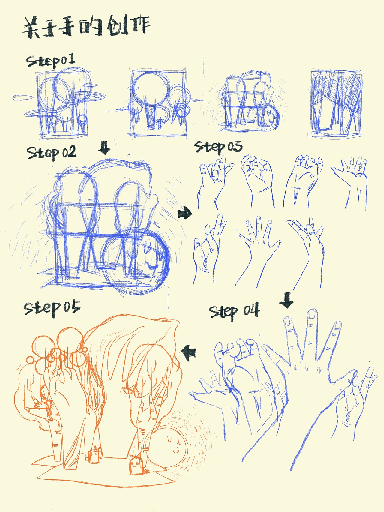 百兽园MONSTER FOREST（图ZMjM0NzQ2NTQw） - 商业插画 - 站酷设计师艾瑞鸭Irene原创素材 - 站酷ZCOOL