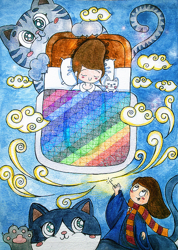 dream梦|插画|儿童插画|linda_ann - 原创作品 - 站酷 (zcool)