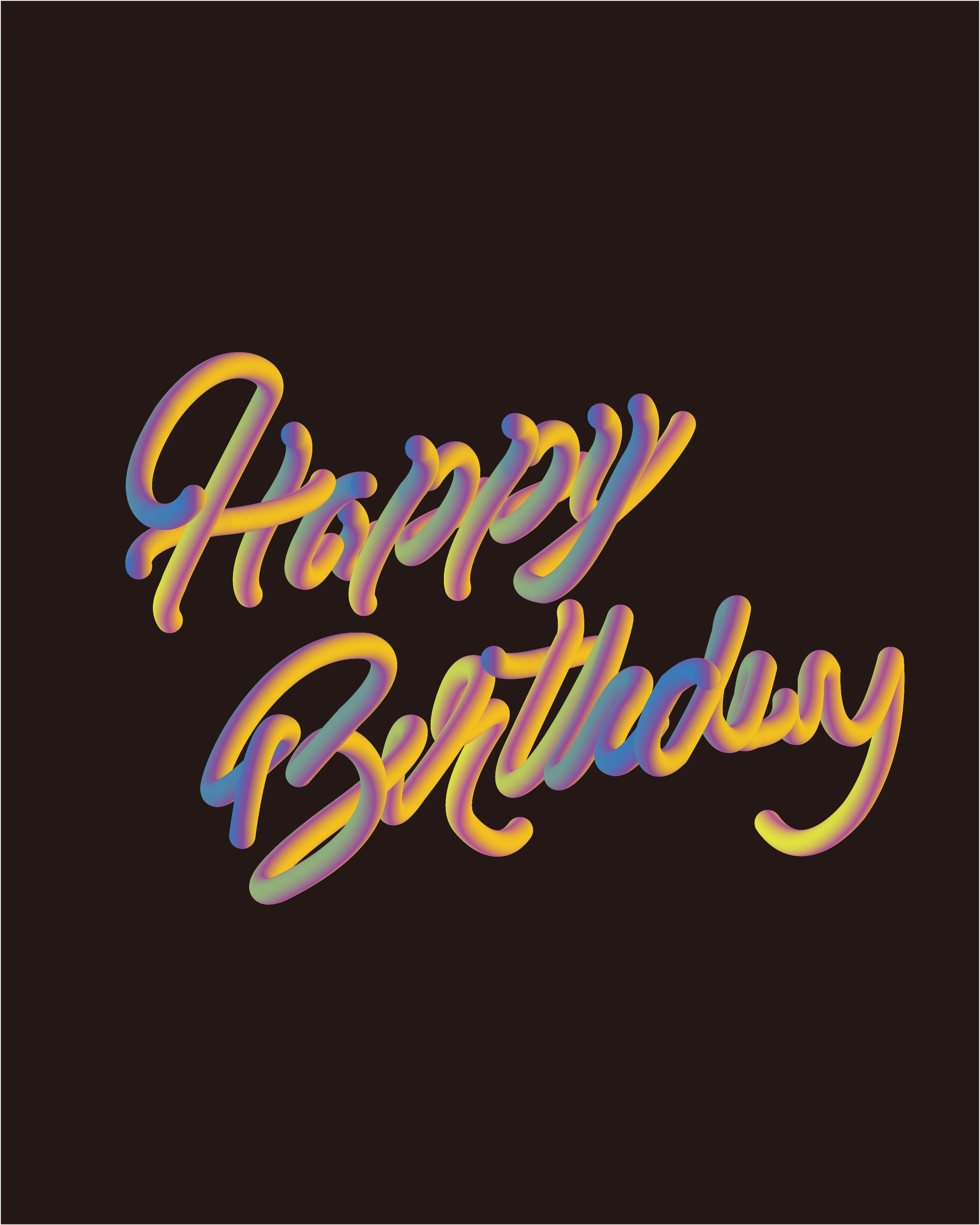 ai特效字牙膏字