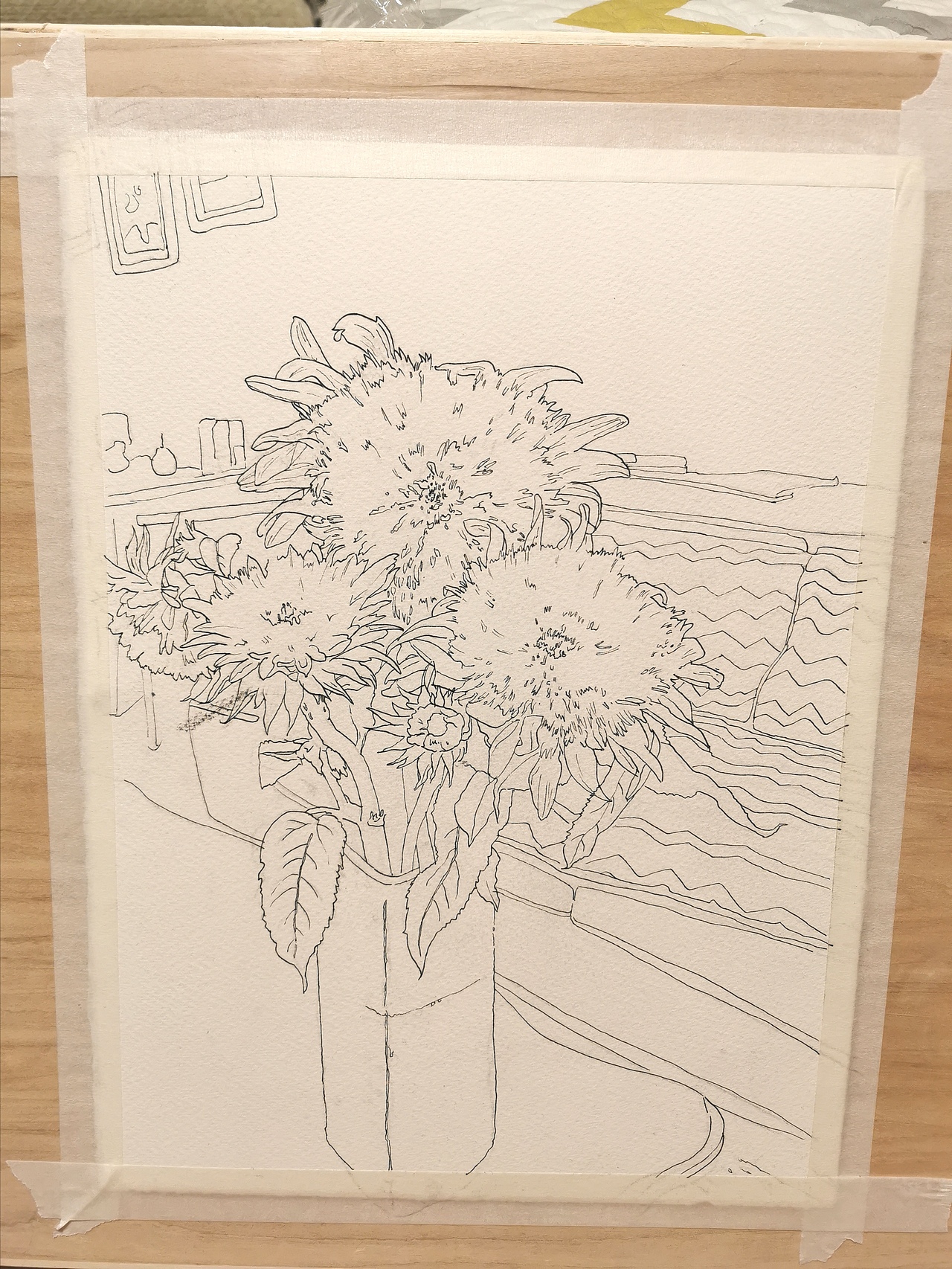 向日葵🌻写生（图ZMjA2Mzc4NTcy） - 绘画 - 站酷设计师lucia835835原创素材 - 站酷ZCOOL