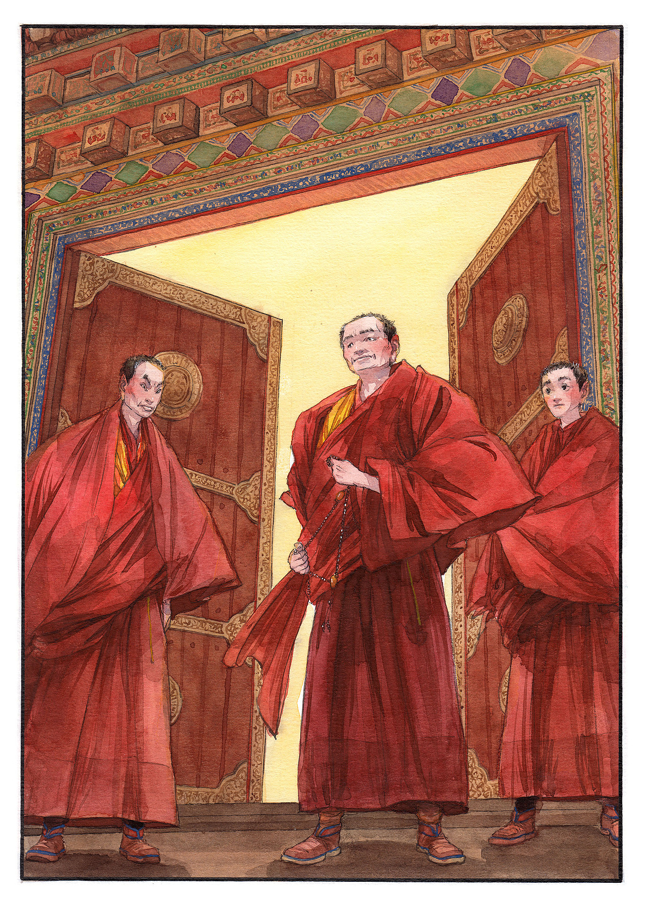 漫画《仓央嘉措》近期