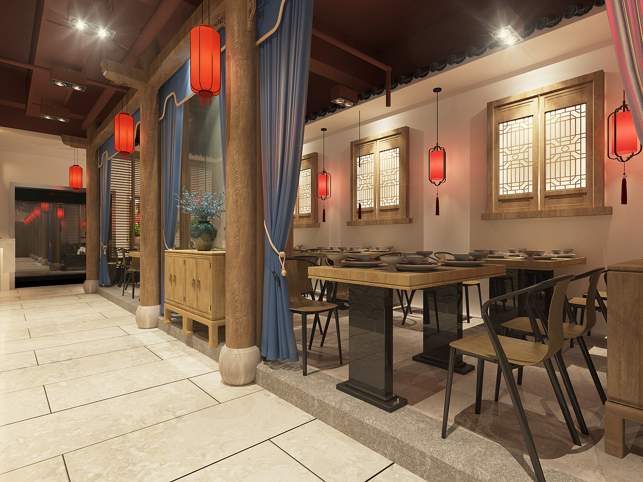 临汾饭店宴会设计-------再回楼升级改造项目