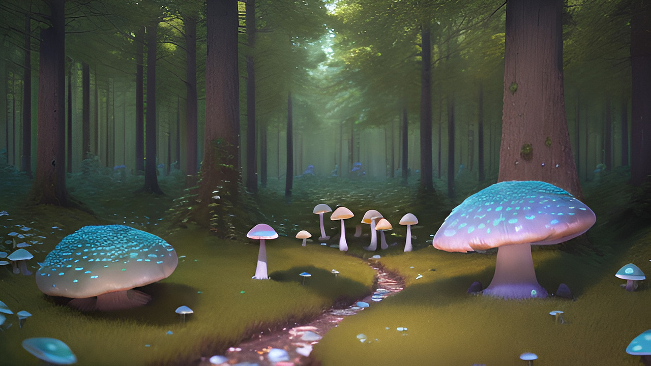 AI一键绘画 《山水风景人物插画》 AI人工智能