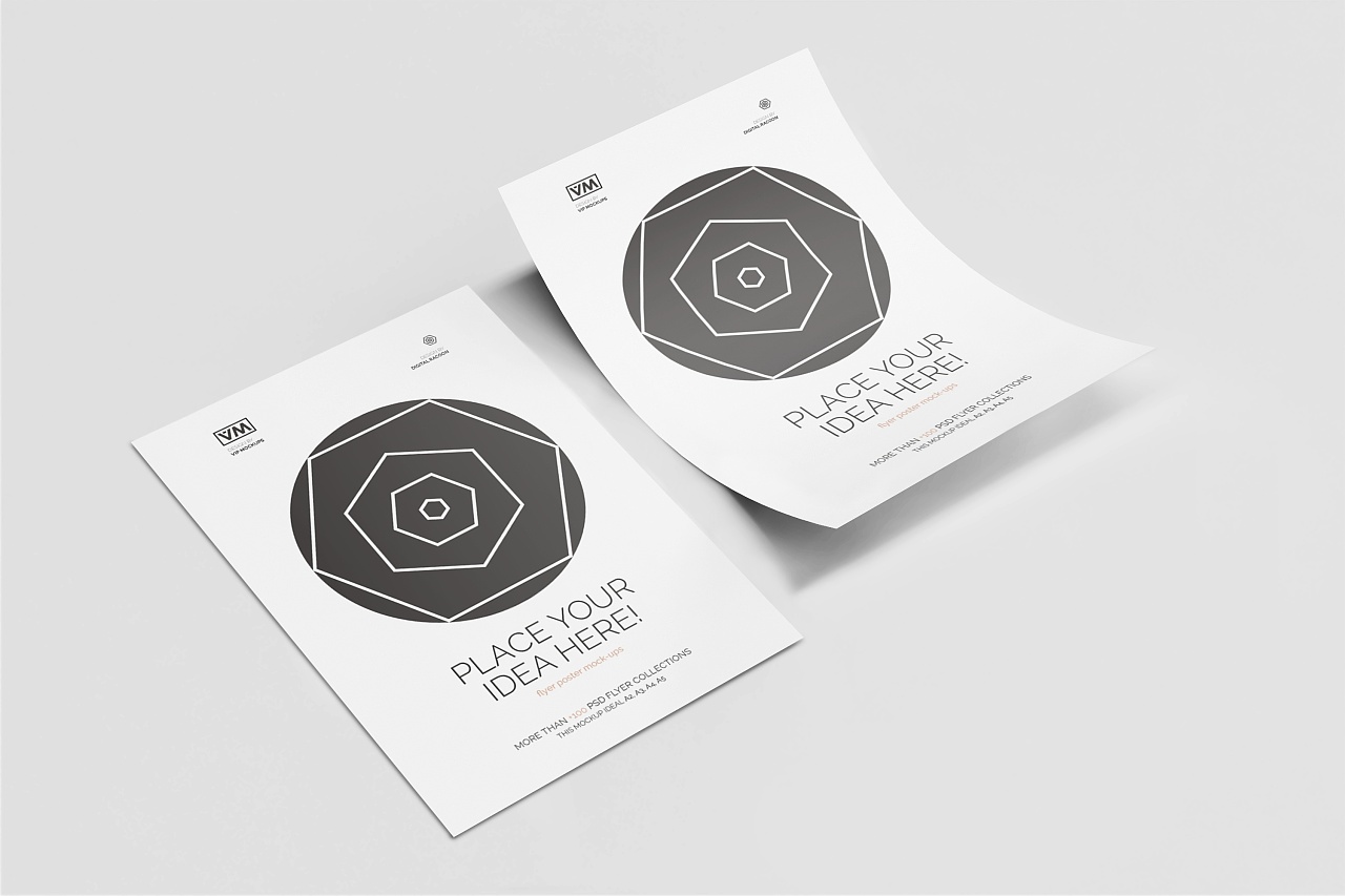 宣传单样机|平面|宣传物料|平面设计资源库 - 临摹作品 - 站酷 (zcool