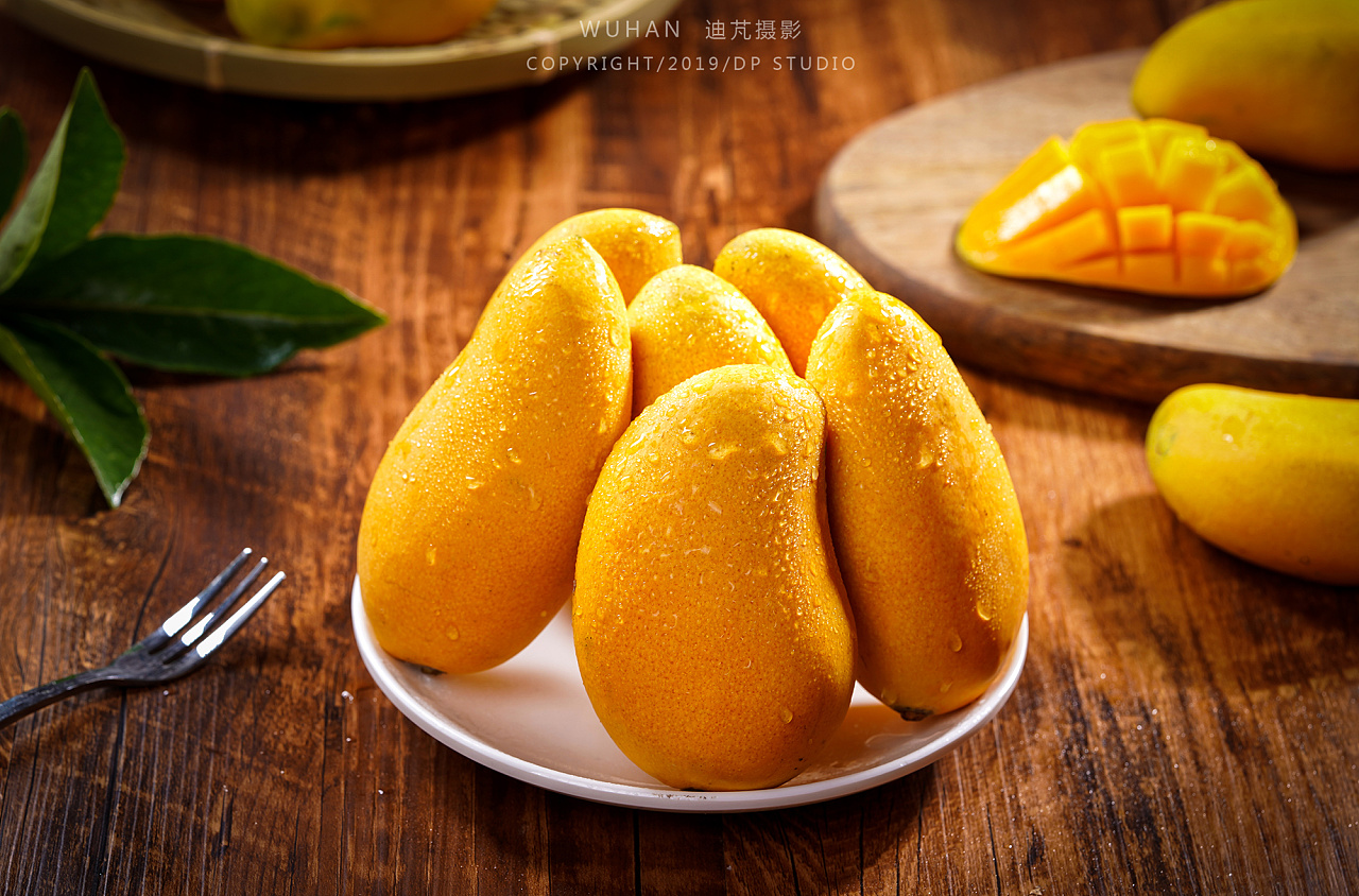 小台芒 芒果 水果摄影 生鲜拍摄 武汉美食摄影 土特产