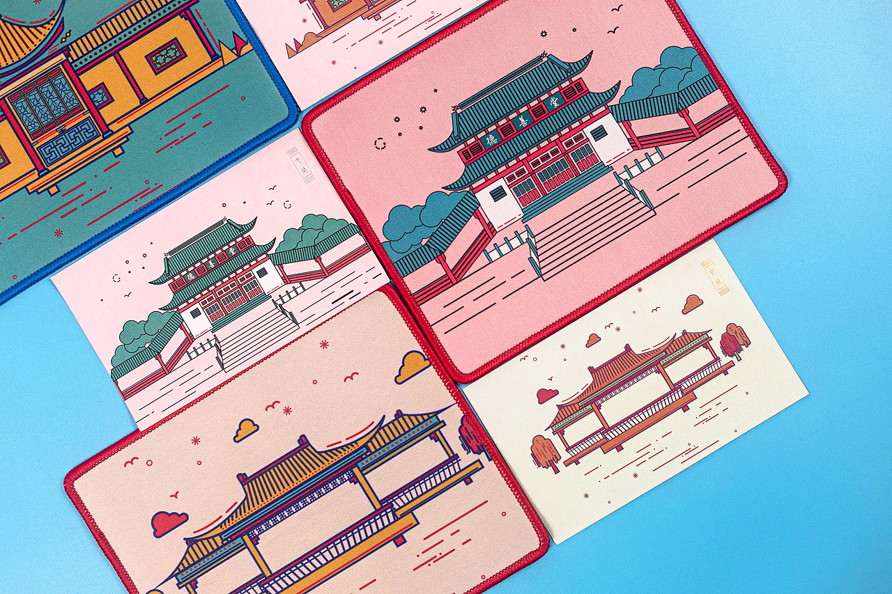 骐设计工作室 X 秀兰文化园 | 文创鼠标垫