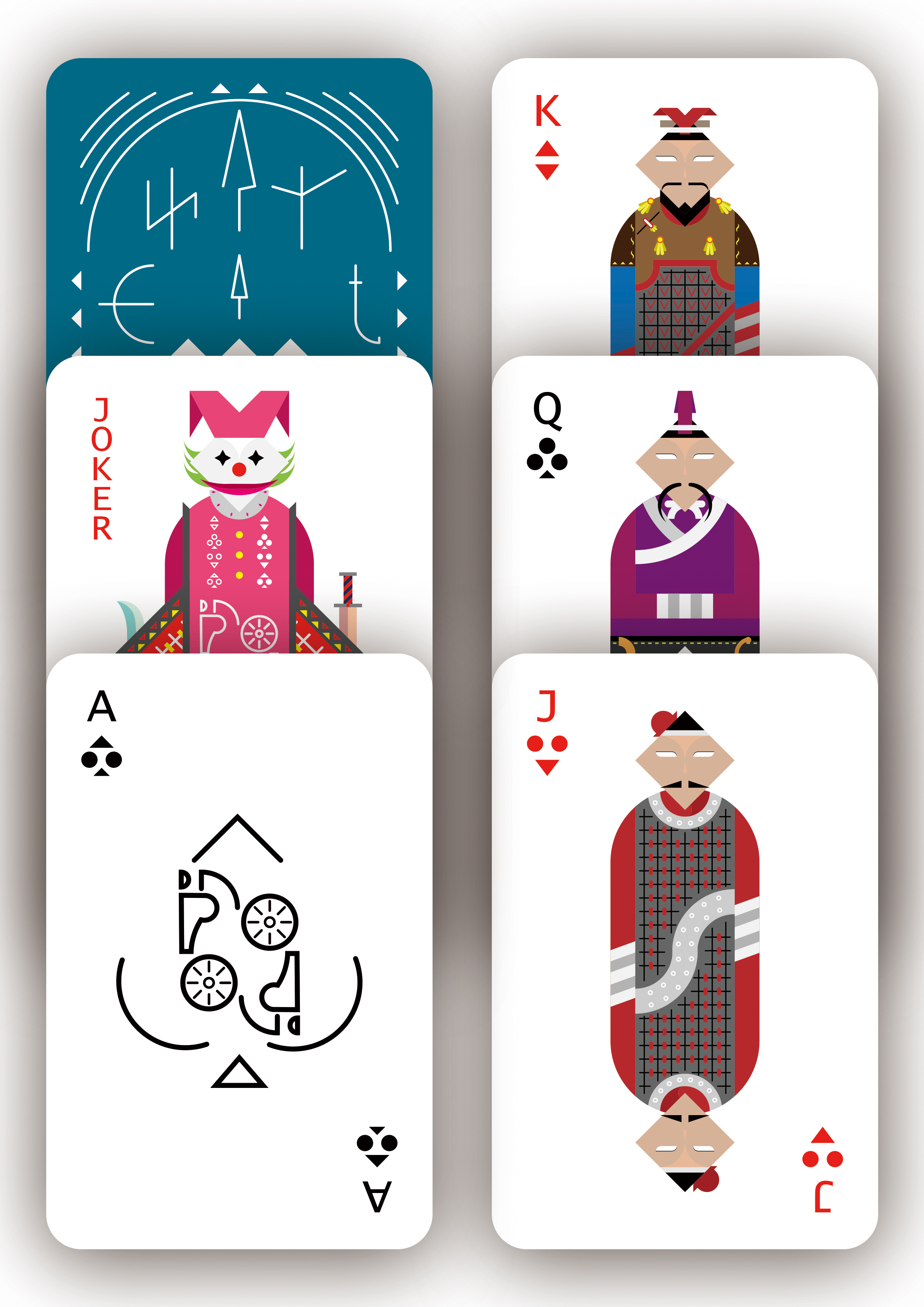扑克牌手绘设计|插画|概念设定|sMrZhao4295 - 原创作品 - 站酷 (ZCOOL)