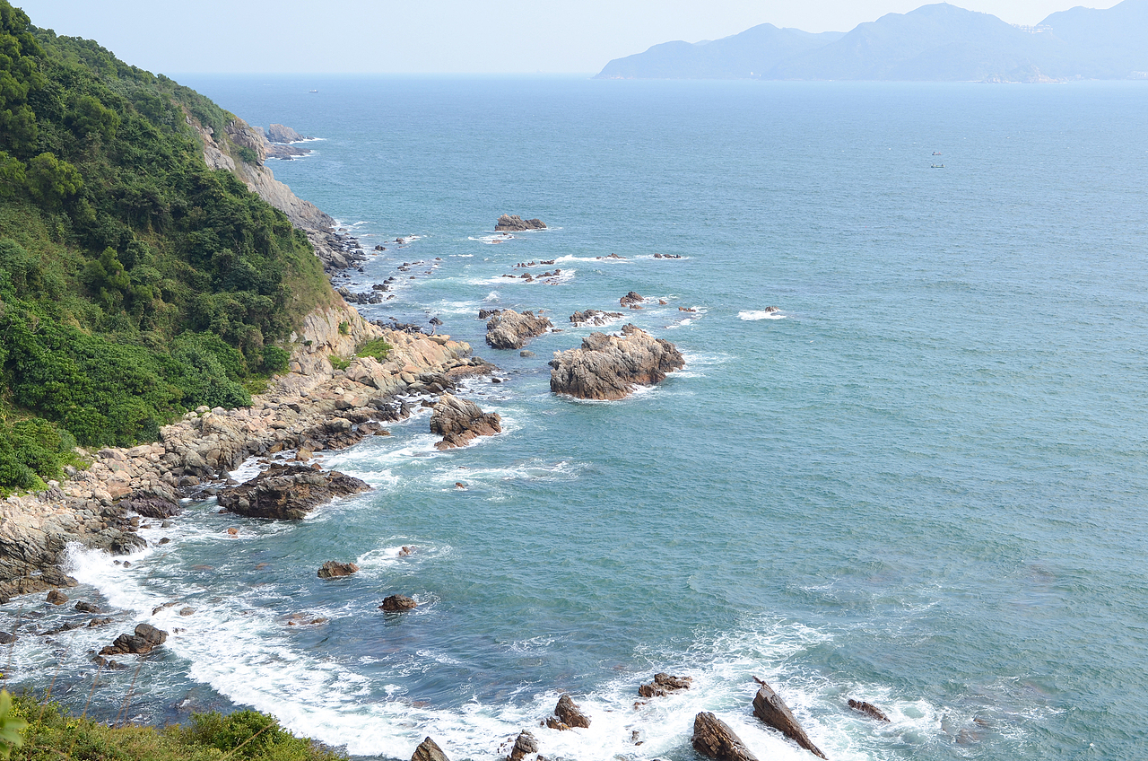 深圳最美海岸线——东西涌